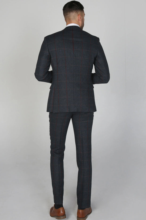 Suits Plus: Paul Andrew- Madrid Navy Men's Three Piece Suit