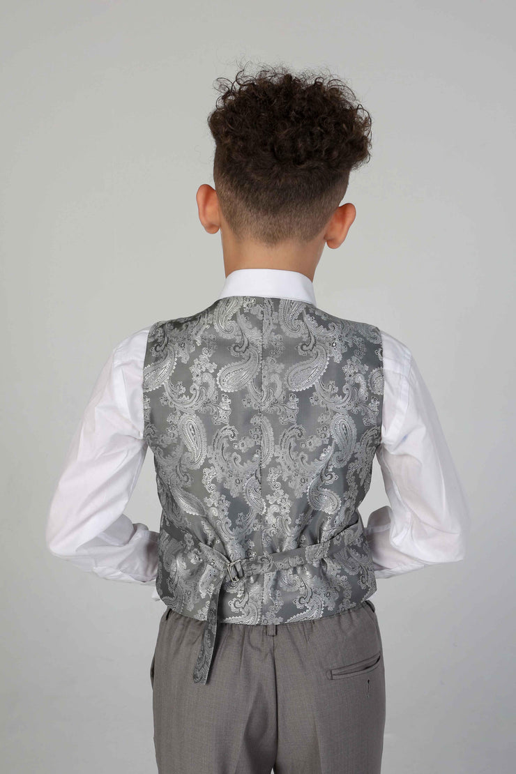 Paul Andrew Children - Device - Boy's Charles Grey Three Piece Suit