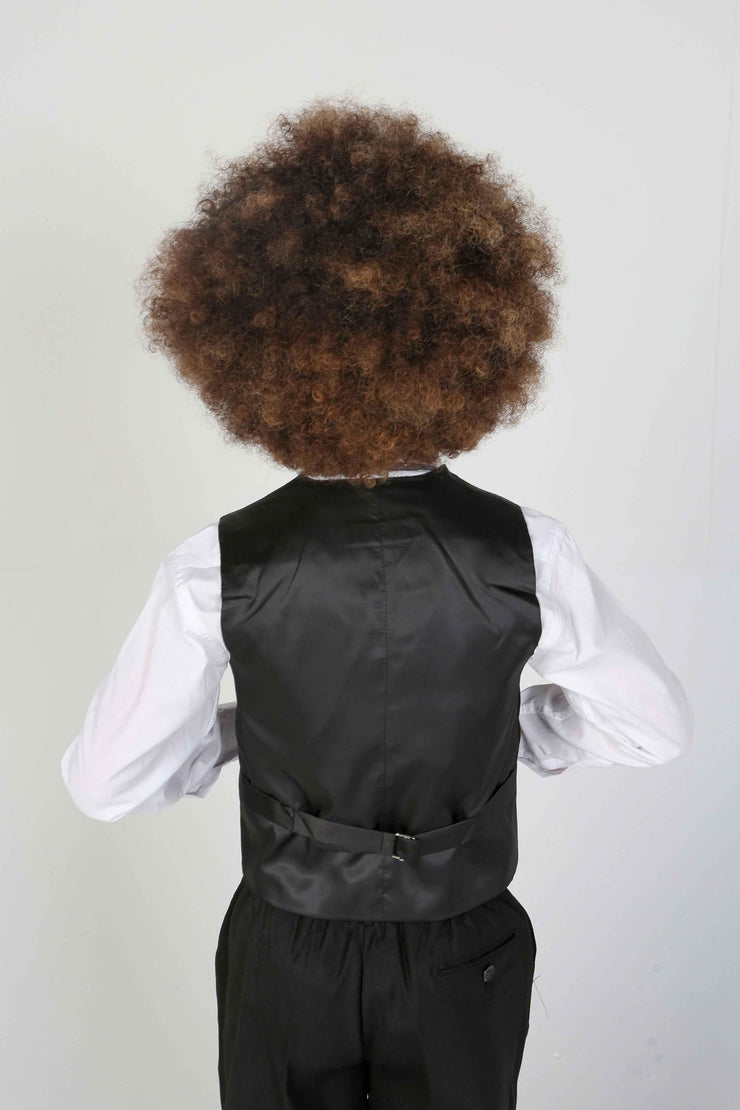 Paul Andrew Children - Device - Boy's Parker Black 5pc Suit