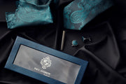 Paul Andrew: Green Paisley Tie Set