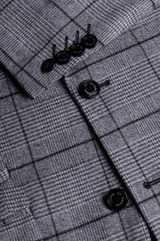 HOUSE OF CAVANI GHOST TWEED THREE PIECE SUIT