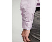 DOUBLE TWO LILAC CLASSIC EASY CARE LONG SLEEVE SHIRT