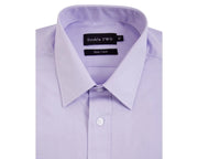 DOUBLE TWO LILAC CLASSIC EASY CARE LONG SLEEVE SHIRT